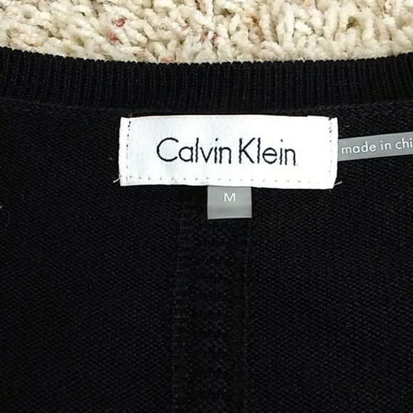 Calvin Klein black sweater Medium - Picture 3 of 5